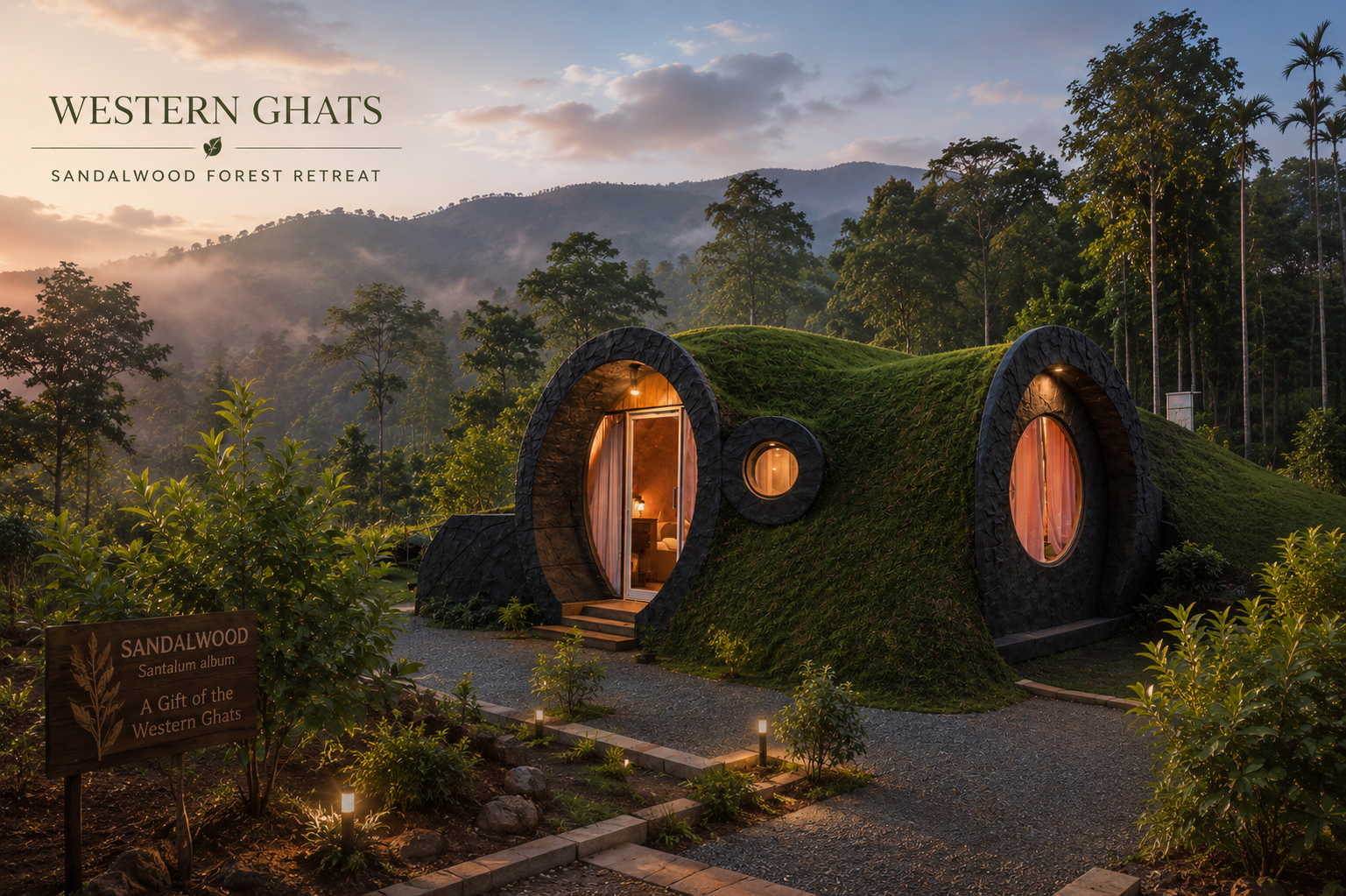 Western Ghats forest landscape