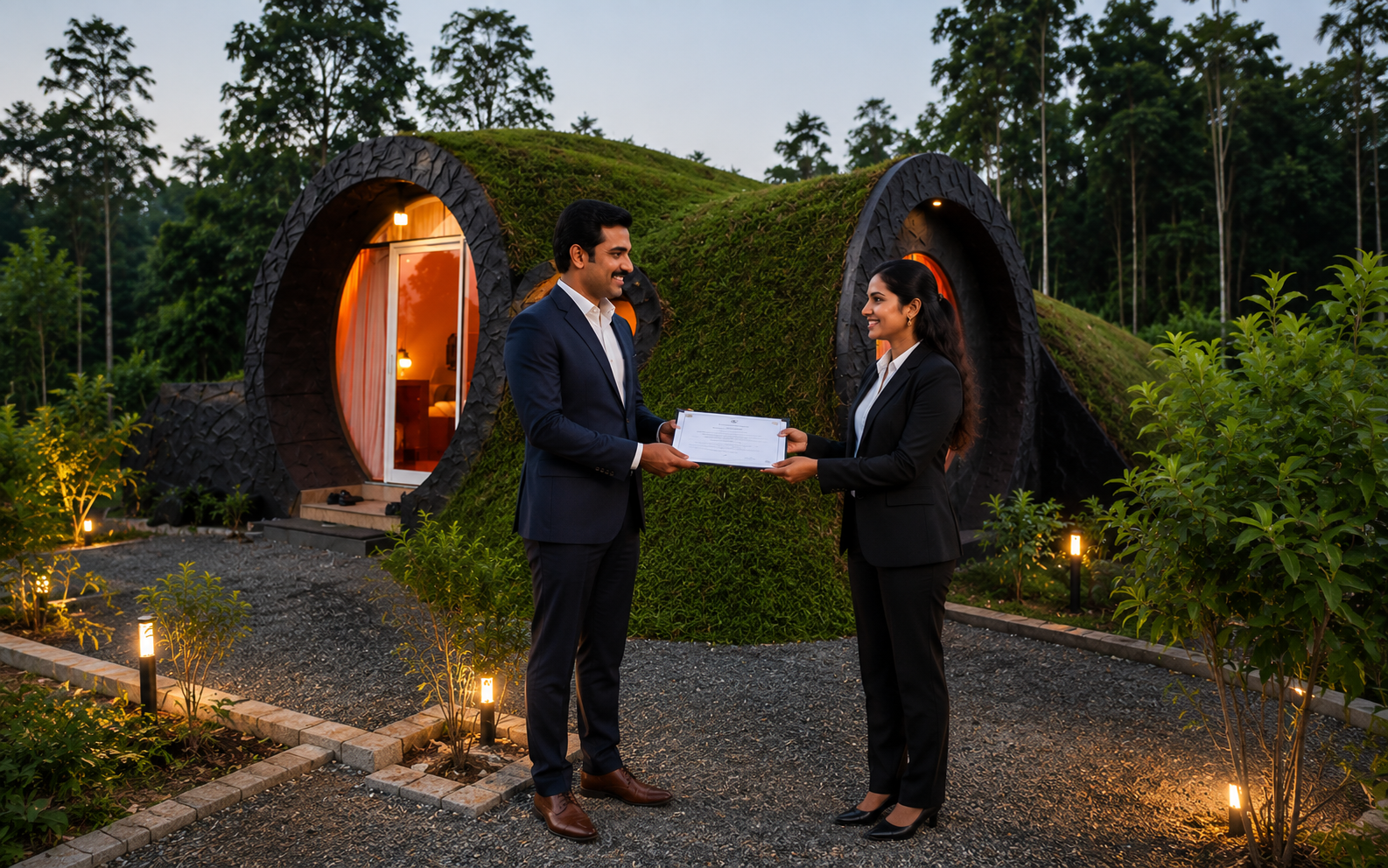 Cottage ownership documents transferred to the buyer
